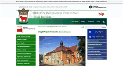 Desktop Screenshot of bip.trzcianka.pl